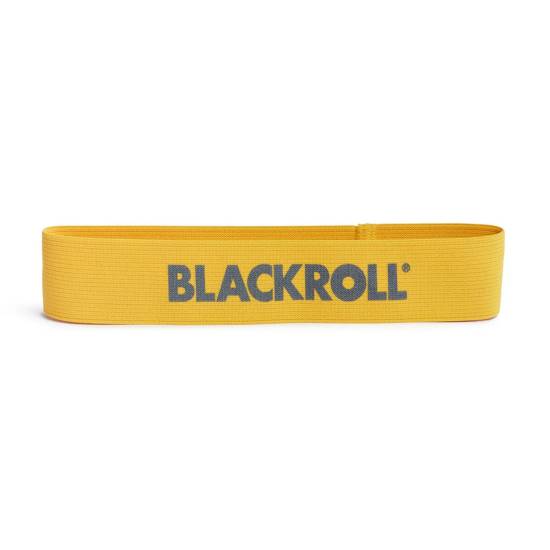 Blackroll Loop Band Træningselastik Ekstra Let Gul fra Blackroll