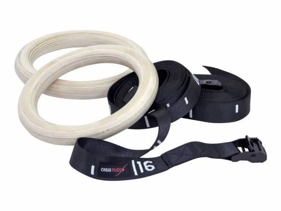 Crossmaxx Gymnastikk Ringer Tre (Sett) Crossmaxx Gymnastikk Ringer Tre (Sett)