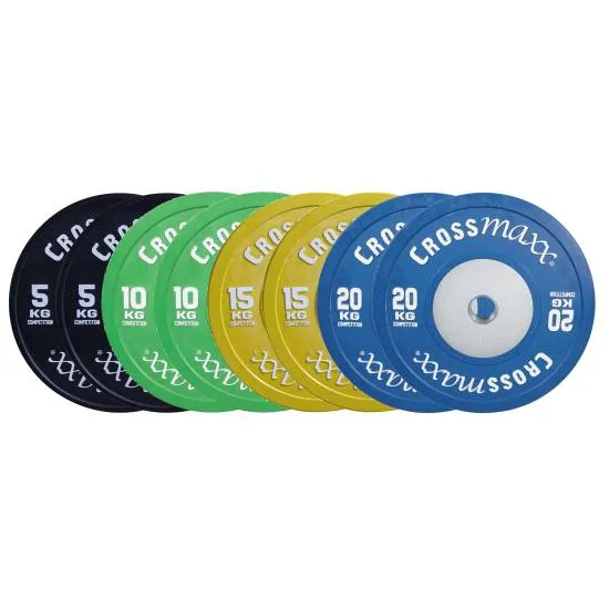 Crossmaxx Vektløfting Vektsett 100 kg farget fra Crossmaxx Crossmaxx Vektløfting Vektsett 100 kg farget fra Crossmaxx