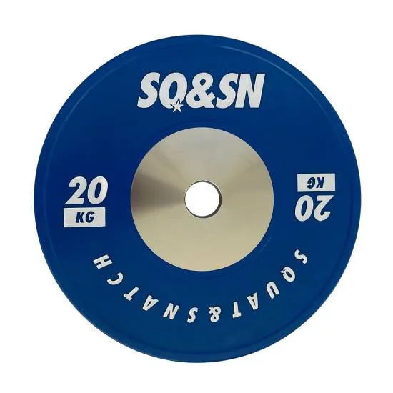 SQ&SN Competition Bumper Plate 5 kg Black fra SQ&SN SQ&SN Competition Bumper Plate 5 kg Black fra SQ&SN