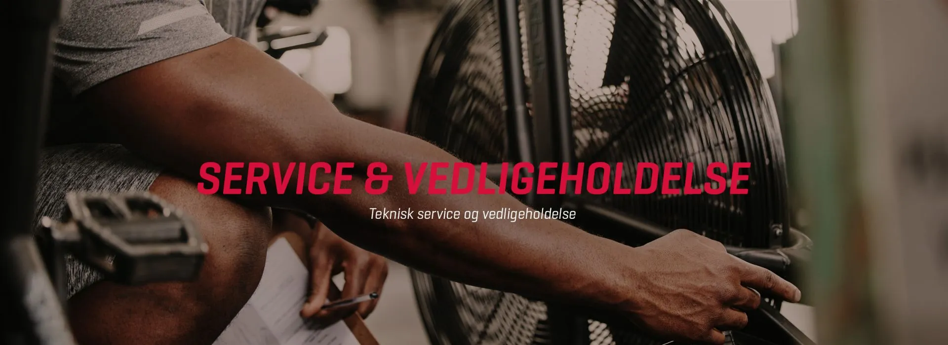 Teknisk service & vedligeholdelse