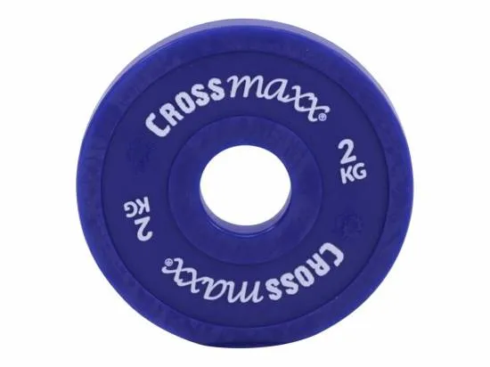 lmx95 crossmaxx elite fractional plates 2 kg Crossmaxx ELITE Fractional Vektskive 2 kg Blue