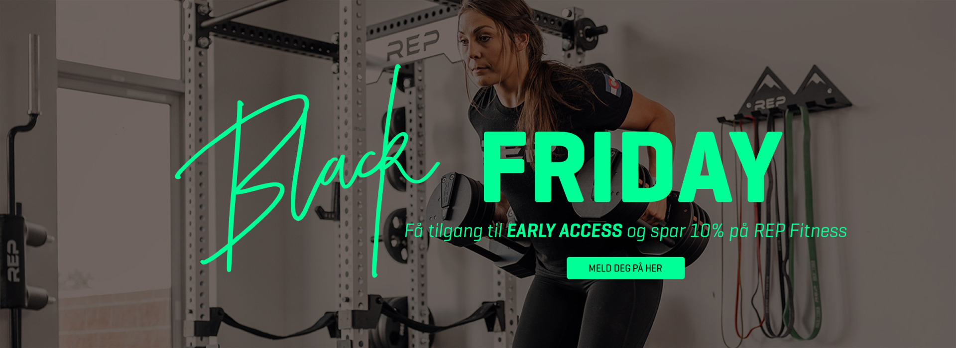 Spar 10% på REP Fitness og få early access