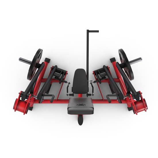 gym80 Pure Kraft Seated Chest Press Dual