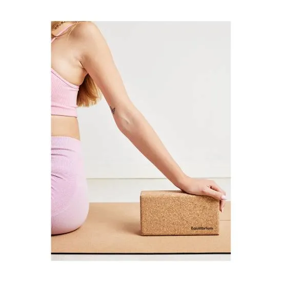 Equilibrium Natura Yoga Blokk Cork fra Equilibrium Equilibrium Natura Yoga Blokk Cork fra Equilibrium