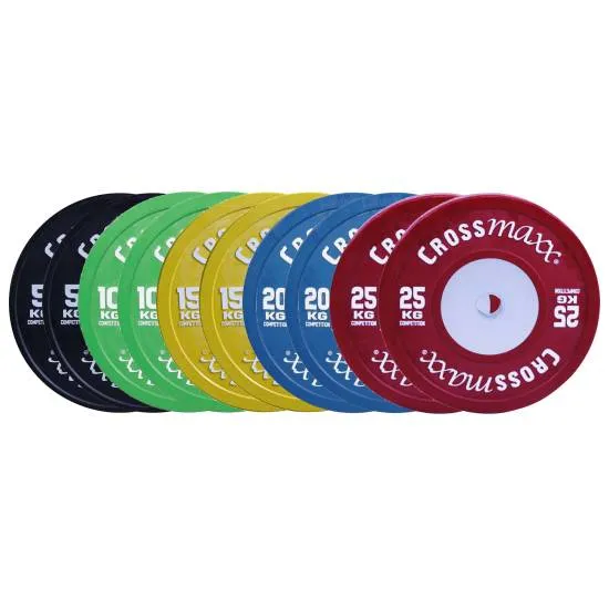 Crossmaxx Vektløfting Vektsett 150 kg farget fra Crossmaxx Crossmaxx Vektløfting Vektsett 150 kg farget fra Crossmaxx