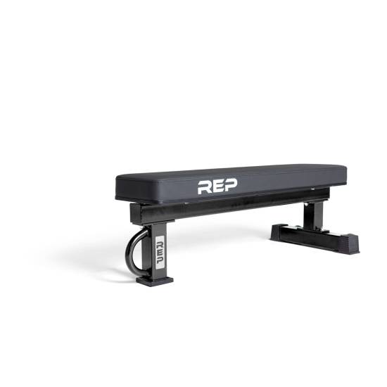 REP Fitness FB-5002 Flat Benk - Matt Svart fra REP Fitness