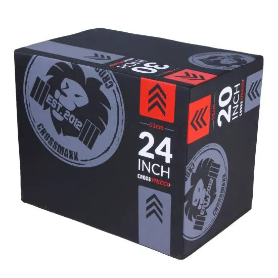 Crossmaxx Box Jump Kasse Soft 3in1 Crossmaxx Box Jump kasse - 3 i 1