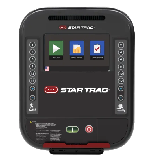  Star Trac 4 Series 4-RB 10" Display Sittesykkel fra Star Trac