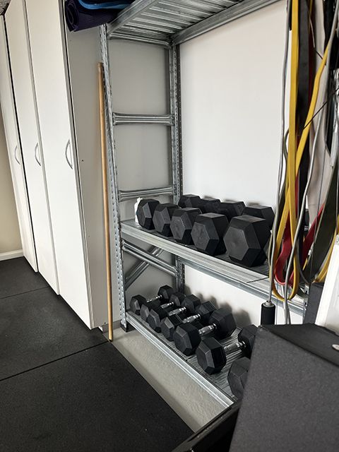 Sådan skabte Josephine sit drømme-home gym i garagen