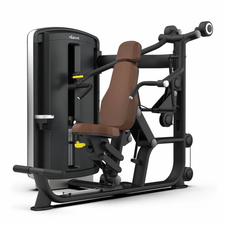 Intenza Dezign dual chest press og shoulder press til kommersiell styrketrening og treningssenter