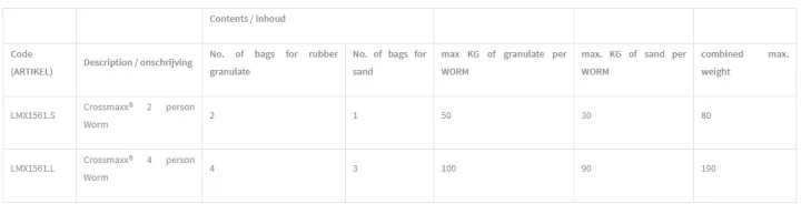 Crossmaxx Worm | 2-4 personer  fra Crossmaxx