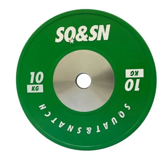 SQ&SN Competition Bumper Plate 5 kg Black fra SQ&SN SQ&SN Competition Bumper Plate 5 kg Black fra SQ&SN