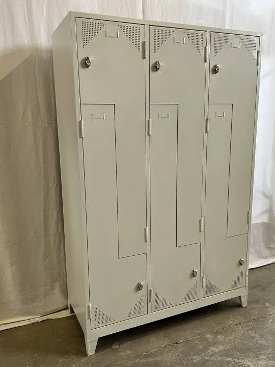 Garderobeskap 6 Rom Grå - Demo fra 