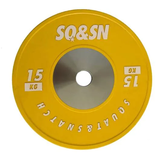 SQ&SN Competition Bumper Plate 5 kg Black fra SQ&SN SQ&SN Competition Bumper Plate 5 kg Black fra SQ&SN