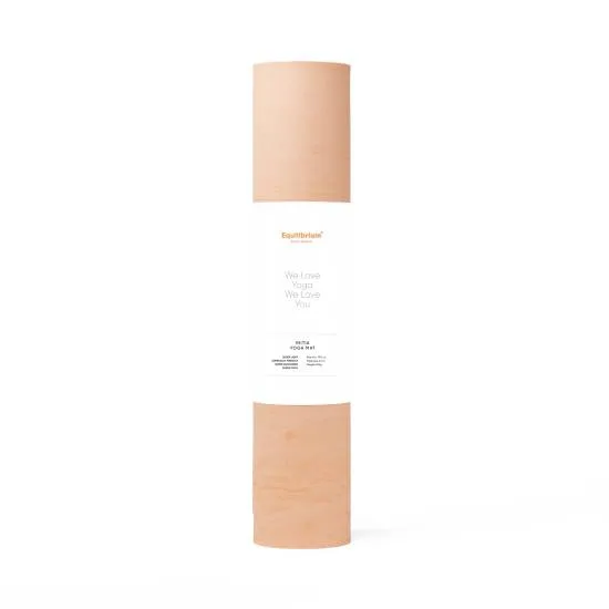 Equilibrium Initia Yogamatte Peach Marble fra Equilibrium Equilibrium Initia Yogamatte Peach Marble fra Equilibrium