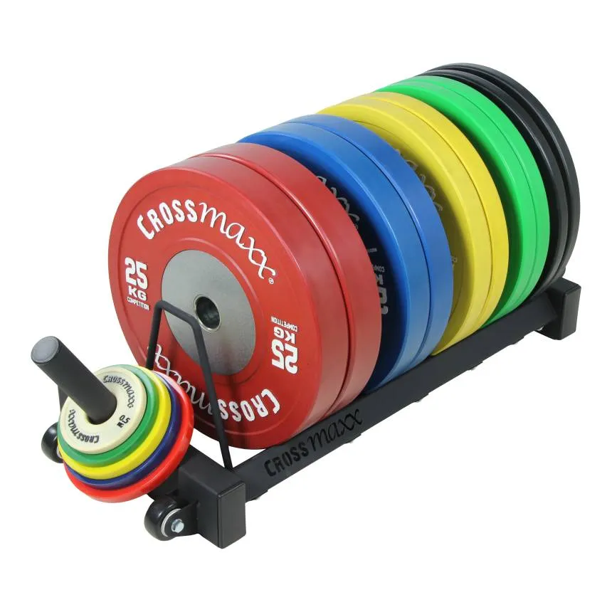 Crossmaxx bumper plate rack V2 med skiver