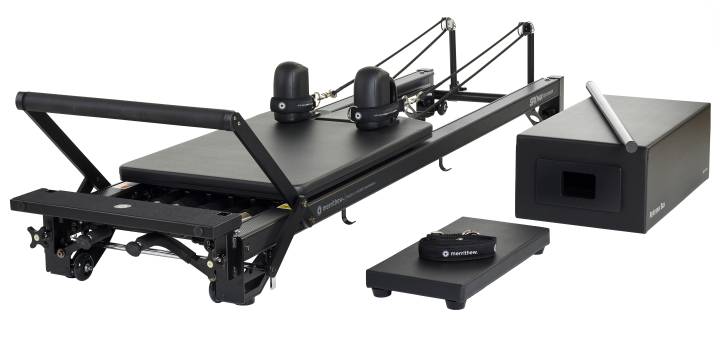 Merrithew SPX Max Reformer Vertical Stand And High Precision Gearbar Bundle - Komplet pakke