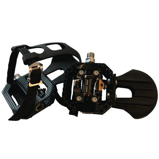 Body Bike Dual SPD/Standard Pedaler (Sett) fra Body Bike Body Bike Dual SPD/Standard Pedaler (Sett) fra Body Bike