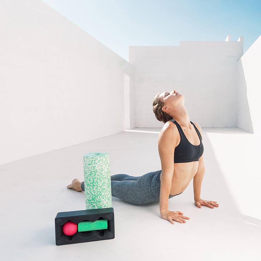 Brug Block sættet til yoga og massage