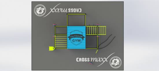 Crossmaxx Container Gym fra Crossmaxx