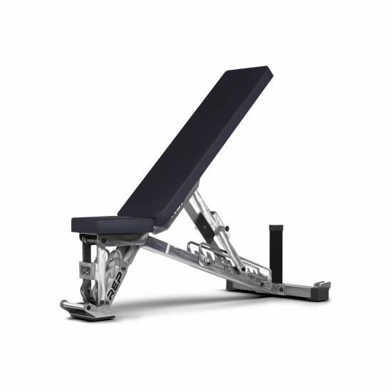 REP Fitness AB-5200 2.0 Fixed Weight Bench - Clear Coat