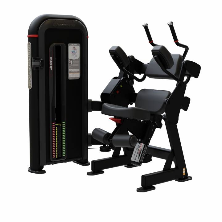 Nautilus Inspiration Abdominal Crunch Sort fra Nautilus