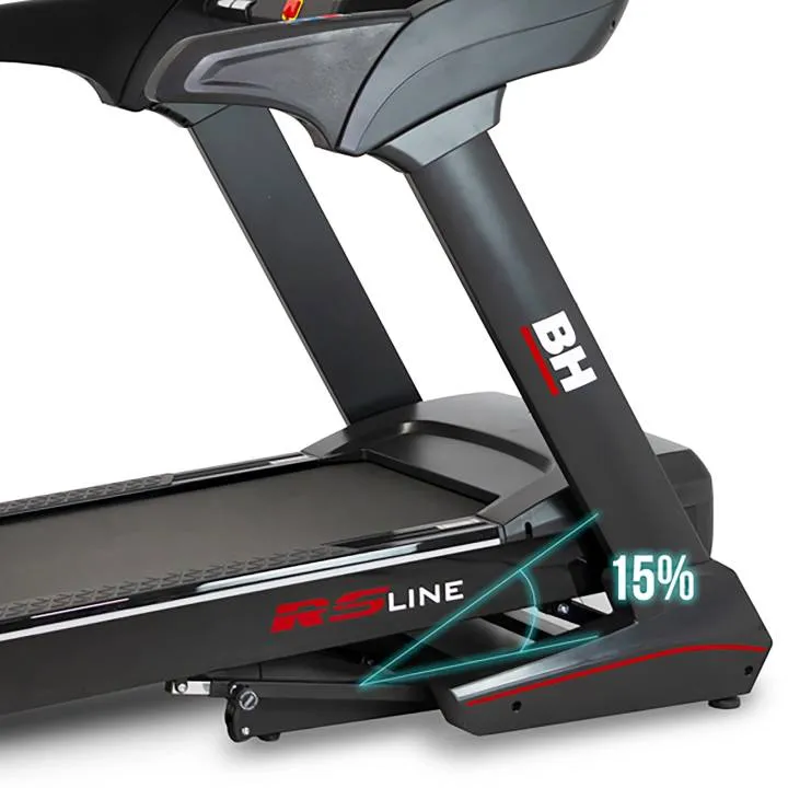 BH Fitness RS1000 Multimedia Løbebånd - 16" skærm fra BH Fitness