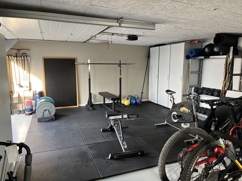 Sådan skabte Josephine sit drømme-home gym i garagen