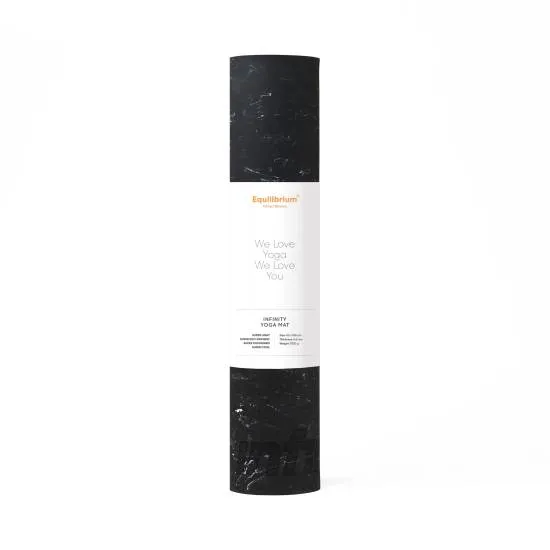 Equilibrium Infinity Yogamatte Black fra Equilibrium Equilibrium Infinity Yogamatte Black fra Equilibrium