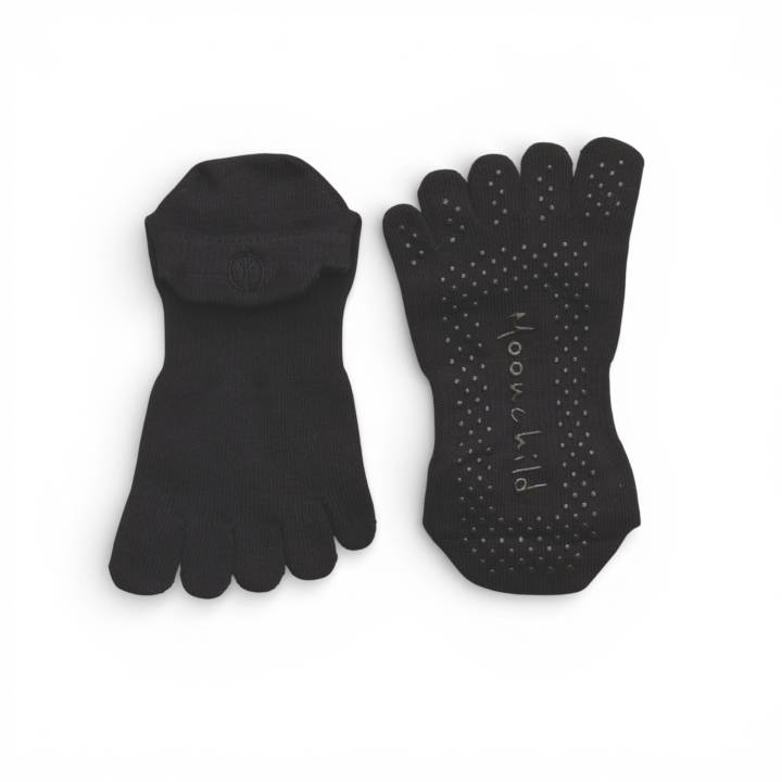 Moonchild Grip Socks Low Rise Onyx Black - Str. S - L
