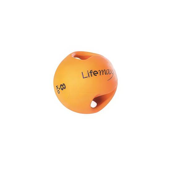 Lifemaxx Medisinball Med Håndtak 8 kg - Brukt fra Lifemaxx