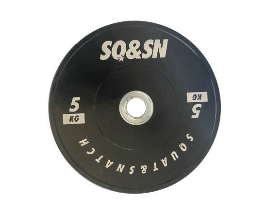 SQ&SN Competition Bumper Plate 5 kg Black - Demo