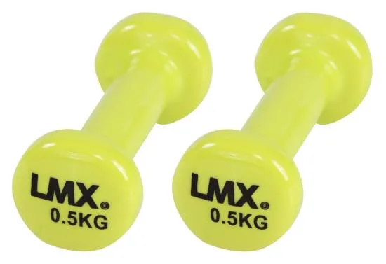 LMX. Vinyl Manualsett 0,5 kg Yellow fra LMX. LMX. Vinyl Manualsett 0,5 kg Yellow fra LMX.