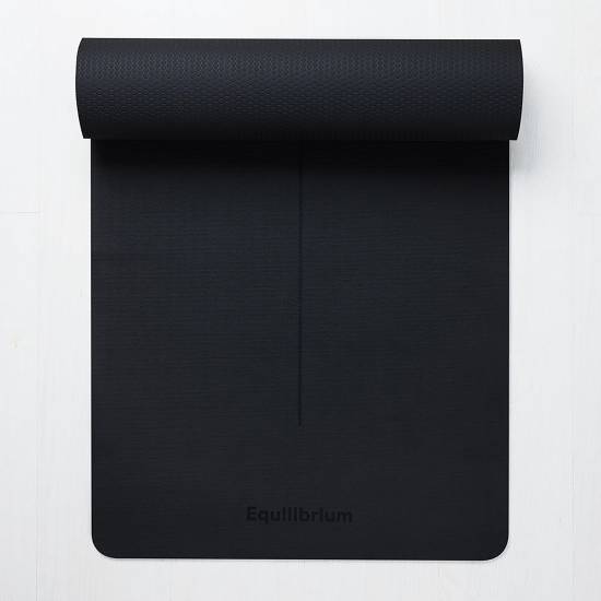Equilibrium Serenity yogamatte i fargen Black